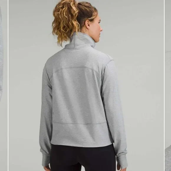Lululemon Ready to Rulu Pullover Heathered Raceway Grey - Picture 9 of 9